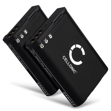 2x Akku für Nikon Coolpix B700, Coolpix P600, Coolpix P610, Coolpix P900, Coolpix S810c EN-EL23 (1600mAh, 3.6V - 3.7V) von CELLONIC