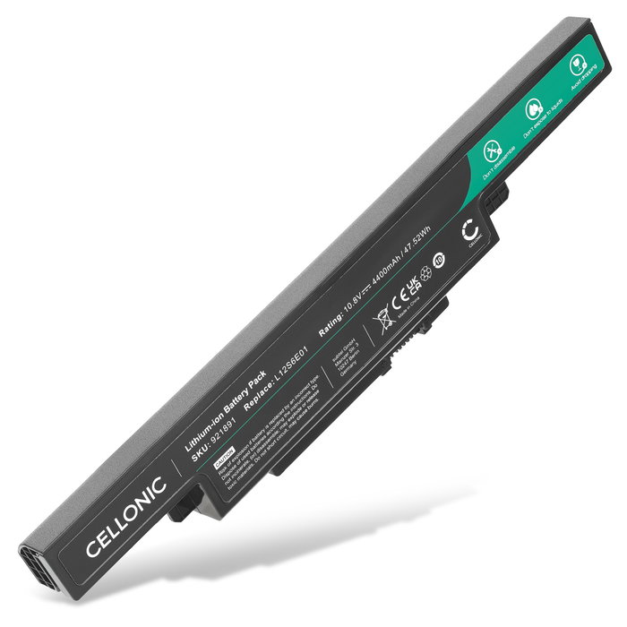 Akku für Lenovo IdeaPad Y510, Y510P, Y500, Y400, Y410P, Y490, Y590, L12S6E01, L11S6R01 Laptop - 4400mAh 10.8V - 11.1V 