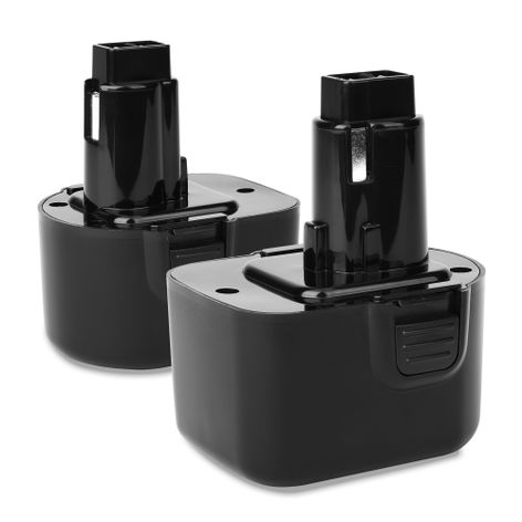 2x Akku für Dewalt DC727, DC740, DC740F2, DC740K2, DC740KA, DC740KN, DW907, DE9071, DE9074 12V 3Ah NiMH von CELLONIC