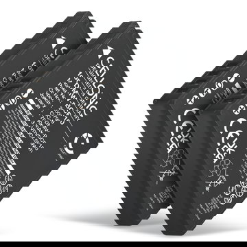 2x Battery for Panasonic Lumix DMC-FS62 DMC-FS10 FS6 FS7 FS15 FS30 FS42 FS62 700mAh from CELLONIC