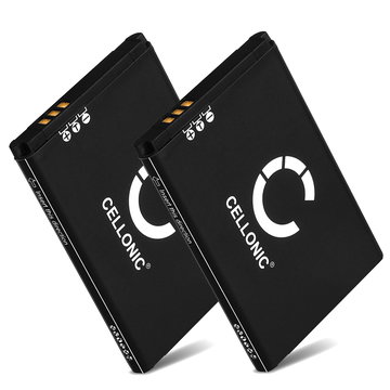 2x Steel Series 160240 Ersatz Akku für SteelSeries Arctis Pro Wireless Siberia 800 Siberia 840 - Kopfhörer / Headset Ersatzakku - 900mAh Batterie
