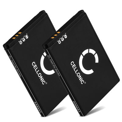 2x Steel Series 160240 Ersatz Akku für SteelSeries Arctis Pro Wireless Siberia 800 Siberia 840 - Kopfhörer / Headset Ersatzakku - 900mAh Batterie