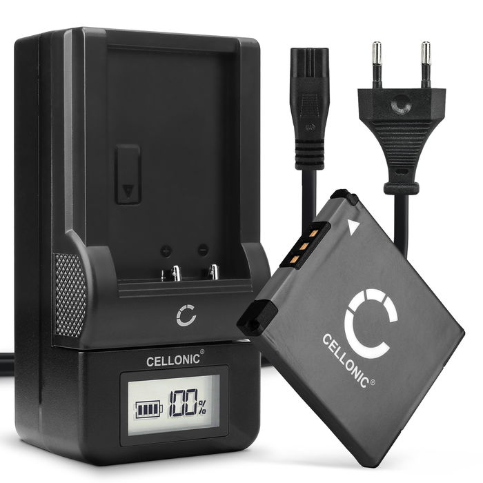 Canon IXUS 285 HS Battery + Charger 600mAh from CELLONIC