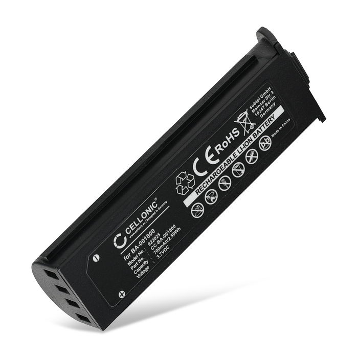 Akku für Cipherlab 1560 1562 1564 (BA-001800, KB1A371802963) 700mAh von CELLONIC
