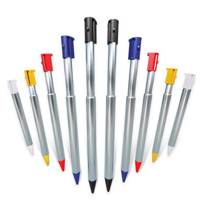 Set: 10x Touchpen - Kapazitiver Ersatzstift, passend für Nintendo 3DS Stift Halterung + Bildschirm - Touch Display Eingabestift, Stylus Pen für Touchscreen - Touchstift Bedienstift