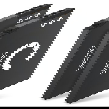 2x Akku für Nikon A900 W300 A1000 S9900 S9700 S9500 S9300 S9100 S8200 S6300 S6200 S31 AW130 EN-EL12 1100mAh von CELLONIC