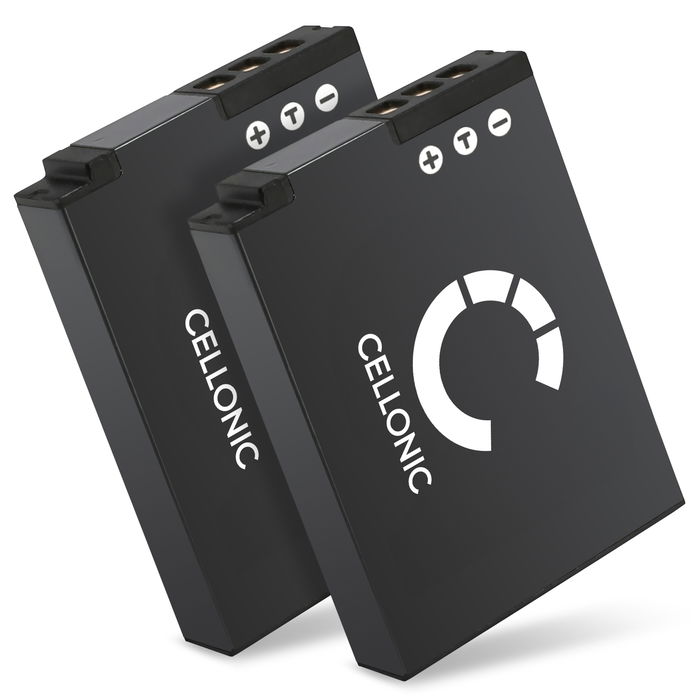 2x Nikon Coolpix P300 Akku 1100mAh Ersatzakku Batterie von CELLONIC