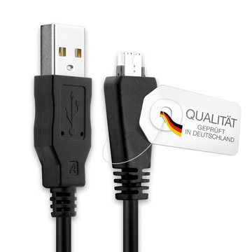 VMC-MD3 USB Kamera USB Kabel für Sony DSC-HX9V HX100V -HX7V DSC-W350 -W570 DSC-H70 W350 W380 W560 W570 W580 W750 DSC-WX7 -WX9 DSC-TX10 TX100 TX20 -TX5 -TX55 DSC-T99 Video-/ Fotokameras - VMC-MD3 Datenkabel 2.0, PVC Ladekabel