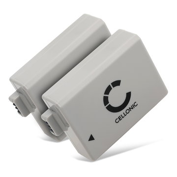 2x LP-E5 Ersatz Akku für Canon EOS 1000D EOS 500D EOS 450D EOS Rebel XS - Kamera Ersatzakku LP-E5 - Kameraakku 1020mAh, Batterie