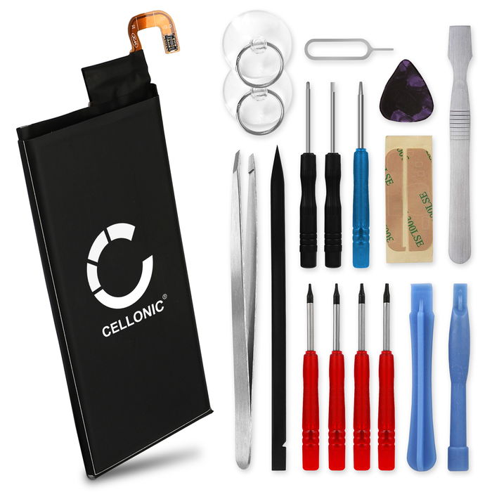 Samsung G925F Galaxy S6 Edge Battery + Tool-kit 2600mAh from CELLONIC