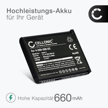 2x 4-268-590-02 Ersatz Akku für Panasonic KX-TCA285 KX-TCA385 KX-UDT121 KX-UDT131 Sony Laser Mouse VGP-BMS77 - Telefon Ersatzakku - 660mAh Telefonakku, wiederaufladbare Batterie