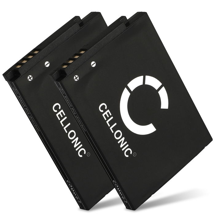 SN-S150, N-S150 2x Ersatz Akku für Philips SCD-603/00, SCD-603H, SCD603 Babyphone Ersatzakku - 1100mAh Babyfon Zusatzakku , Batterie