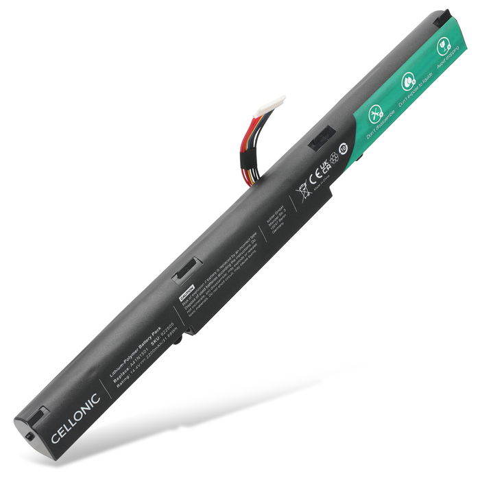 ASUS G752VL-GC058T Akku 2200mAh Ersatzakku Batterie von subtel