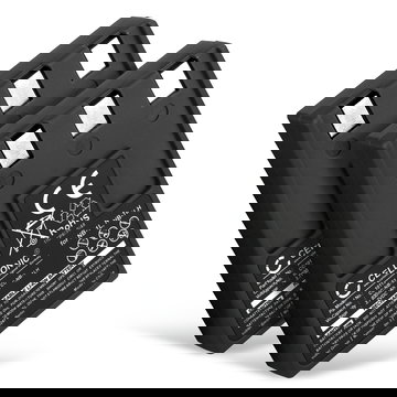 2x Akku für Canon Digital IXUS 300 330 400 430 500 IXUS V2 V V3 PowerShot S100 Digital ELPH 830mAh von CELLONIC