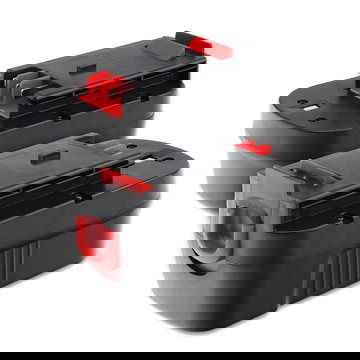 2x Battery for Black & Decker Firestorm FS18/FS1800/FS1800CS/FS1800D Cordless Tools - 3Ah 18V NiMH A18, 244760-00, A1718, A18E, HPB18, HPB18-OPE Battery Replacement