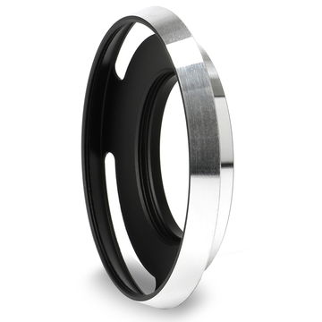 Ø 37mm Camera Lens Hood for Universal Ø 37mm - Metal Screw-in Cylindrical / Round Lens Shade from CELLONIC