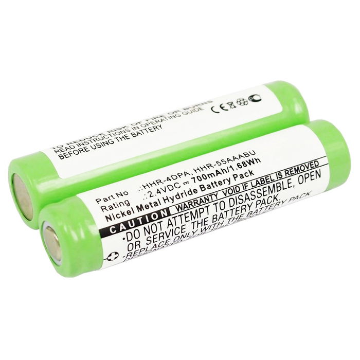 Akku für Panasonic KX-TG1031S, KX-TG1032, KX-TG1033, KX-TG1034, KX-TG1043, KX-TG1061, KX-TG1062 HHR-55AAAB (700mAh, 2.4V) von CELLONIC
