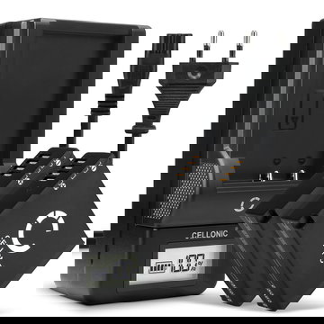 2x Ersatz Akku DMW-BLE9 DMW-BLG10 + Ladegerät DE-A98A DE-A99B für Panasonic Lumix DMC GX80 LX100 GF6 GX7 TZ80 TZ101 TZ202 TZ81 DMWBLG10E Kamera - 980mAh Ersatzakku Batterie, Ladekabel, Akkuladegerät