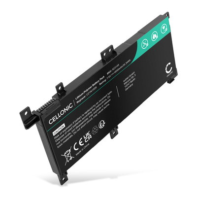 Akku für ASUS VivoBook X556UQ, X556UJ, X556UB, X556UA, C21N1509 Laptop - 4650mAh 7.6V 