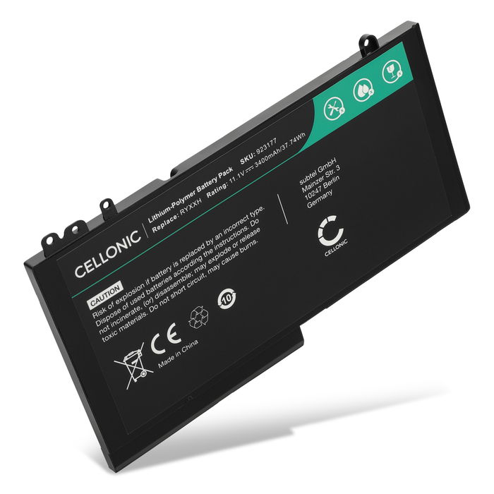 Dell NGGX5 Akku 3400mAh Ersatzakku Batterie von subtel