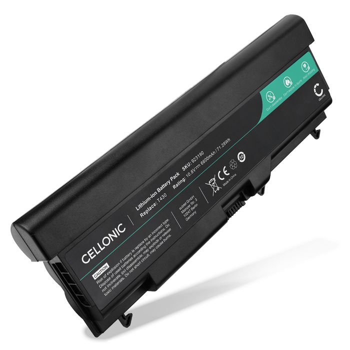 Lenovo ThinkPad Edge E520 Akku 6600mAh Ersatzakku Batterie von subtel