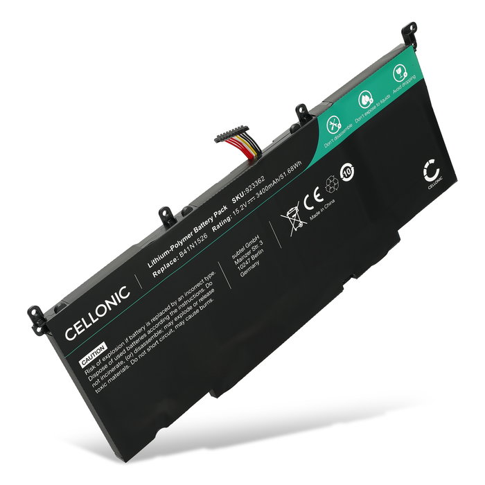 ASUS C41N1531 Akku 3400mAh Ersatzakku Batterie von subtel