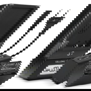 2x Ersatz Akku NP-FV90 + Ladegerät für Sony AX100 FDR-AX700 PXW-Z90 HXR-NX80 HDR-CX625 -CX680 -CX900 -CX450 NEX-VG30 VG20 -VG10 Kamera - 1500mAh Ersatzakku Batterie, Ladekabel, Akkuladegerät