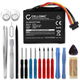 1x Akku 1000mAh+ Werkzeug-Set