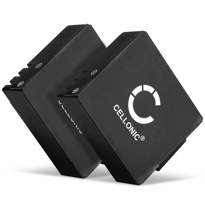2x WiMiUS Q1 Action Camera Akku Batterie