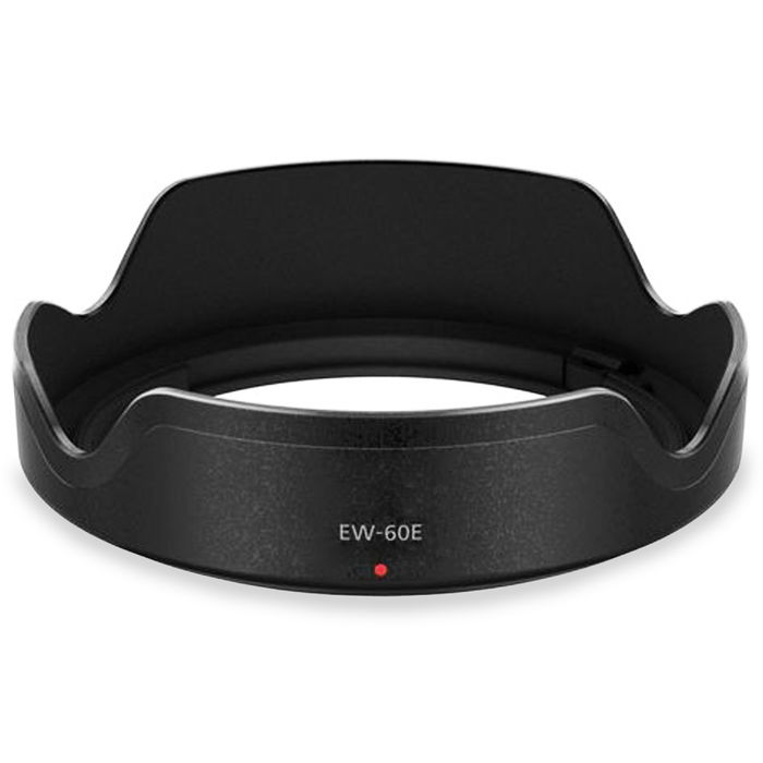 EW-60E Kamera Gegenlichtblende für Canon EF-M 11-22mm f/4-5.6 IS STM – Kunststoff Bajonett Tulpe / Flower / Petal / Tulip Gegenlichtblende von CELLONIC