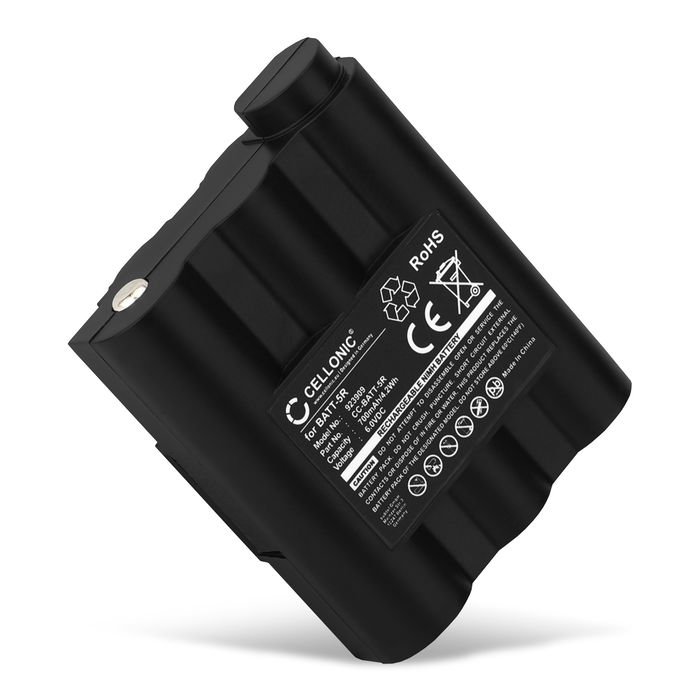 BATT-5R Ersatz Akku für Alan G7 / Midland G7, Midland GXT1000, GXT1050 - Funkgerät Ersatzakku 700mAh, Zusatzakku Batterie  Funktelefone / Satellitentelefon