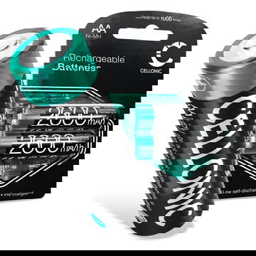 2x AA Mignon LR6 Ersatz Akku für Siemens Gigaset C620 / C620A / C620H - Telefon Ersatzakku - 2x 2600mAh Telefonakku, wiederaufladbare Batterie