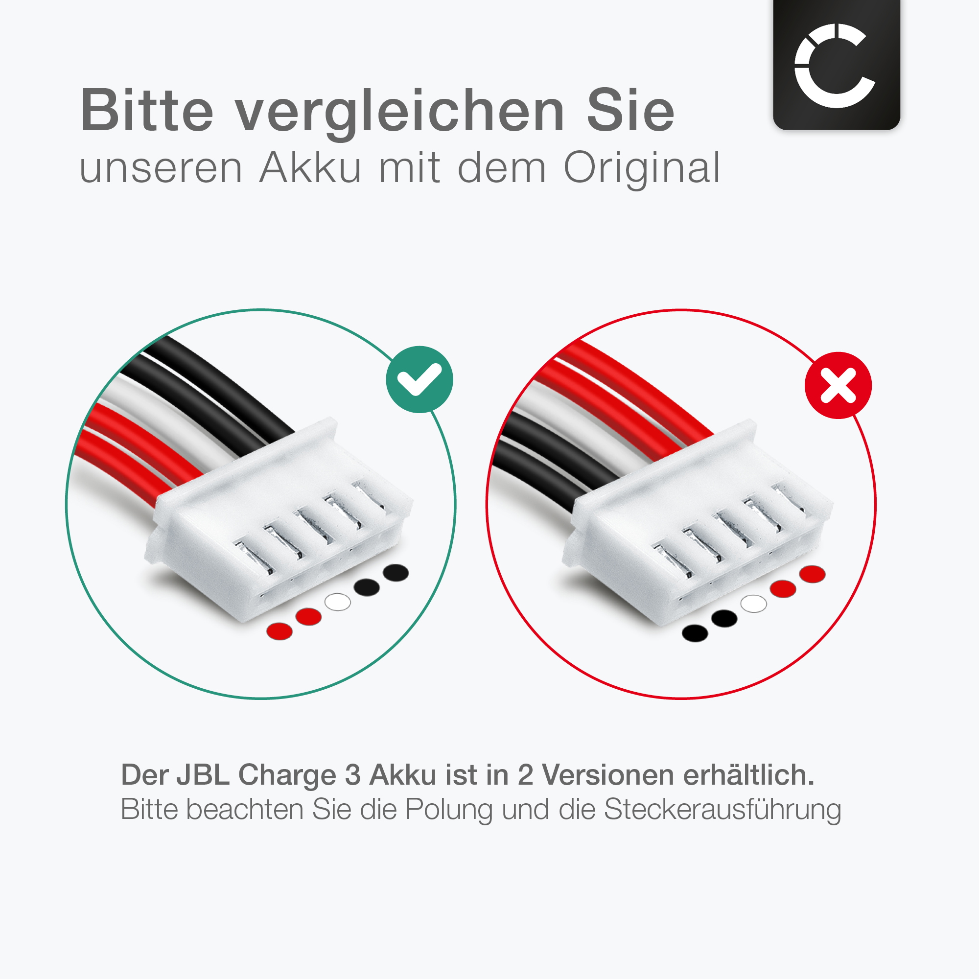 CAESEA 3.7V 6000mAh Li-ion Charge3 Akku für JBL GSP1029102A Charge3 2016 Akku passend für 320SL Left Plus mit Installationswerkzeug CAESEA 3.7V 6000mAh Li-ion Charge3 Akku für JBL GSP1029102A Charge3 2016 Akku passend für 320SL Left Plus mit Installationswerkzeug