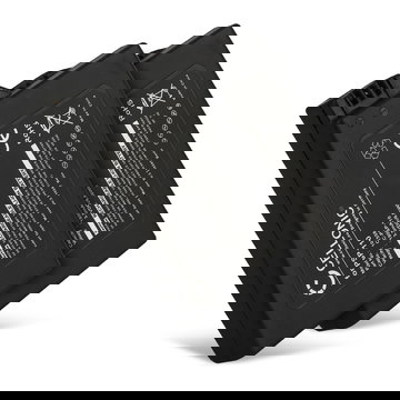 2x Akku für Sony PSP 1 (PSP-1000, 1001, 1002, 1003, 1004, 1005, 1006, 1007, 1008, 1010) PSP Fat 1800mAh von CELLONIC