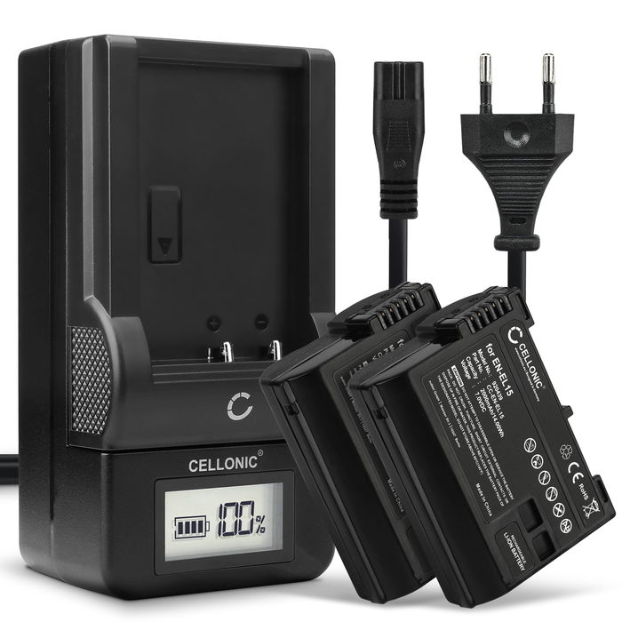 2x Nikon Coolpix 4800 Akku Batterie