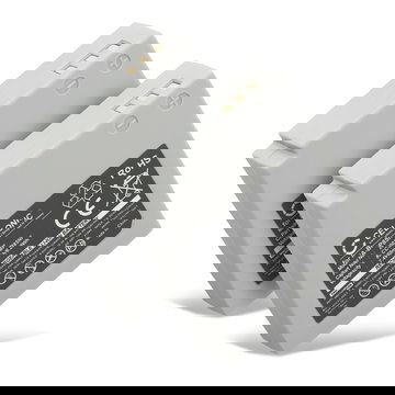 2x IA-BP85ST IA-BP85NF Ersatz Akku für Samsung VP-MX20 -MX25 -MX10 SMX-F30 -F33 -F34 -F300 SC-MX20 -MX10 HMX-H100 VP-HMX10 -HMX20 -HMX08 - Kamera Ersatzakku - Kameraakku 850mAh, Batterie