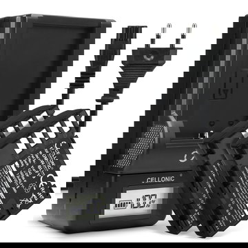 2x Ersatz Akku DMW-BLF19E + Ladegerät DMW-BTC10 für Panasonic GH5 Lumix DC-GH5 DC-GH5s Lumix DMC-GH4 GH4 GH4r GH4h GH3 DMC-GH3h GH3a G9 DC-G9 Kamera - 1600mAh Ersatzakku Batterie, Ladekabel, Akkuladegerät