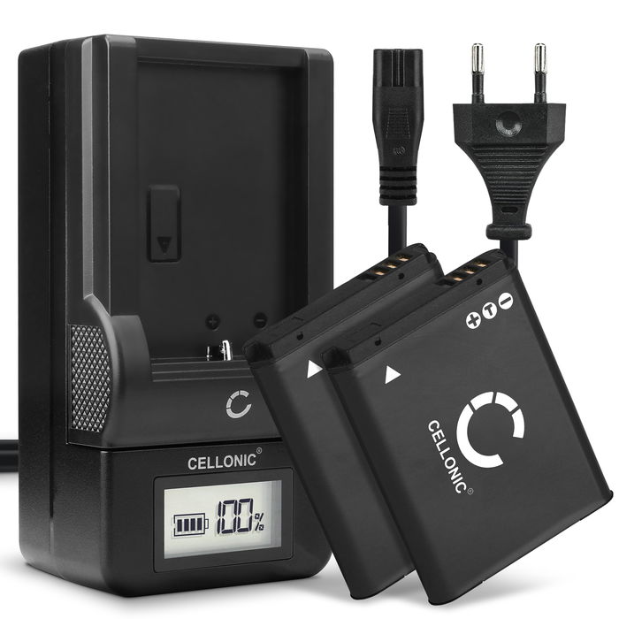 2x Samsung ST72 Akku + Ladegerät 700mAh Ersatzakku Batterie von CELLONIC