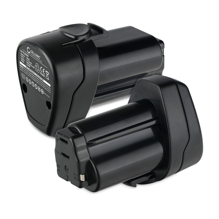 2x 1.5Ah 10.8V Ersatz Akku 6.25439, 625439000 für Metabo Powermaxx BS/ BS Basic/ BS Quick/ BS Quick Pro/ ASE, KPA 10.8 600 - Werkzeug Ersatzakku - Li Ion Batterie