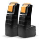 2x Akku 3300mAh