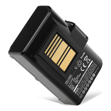 7.4V P1023901 Ersatz Akku für Zebra QLN220, QLN320, Zebra ZQ500, ZQ510, ZQ520, ZQ610 Drucker Ersatzakku - 2200mAh Batterie für kompakte Fotodrucker / mobile Etikettendrucker