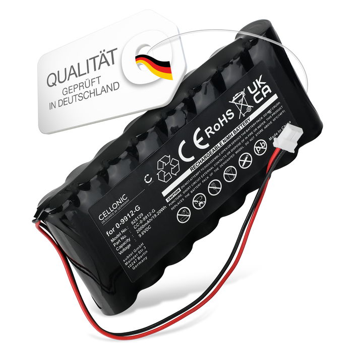 Akku für Visonic Powermax Pro, GP180AAH8BMX 2000mAh von CELLONIC