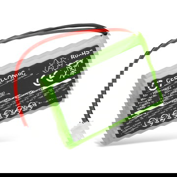 HRMR03, GP80AAAHC3BMX Ersatz Akku für Motorola MBP36, MBP36S, MBP481, MBP482, MBP483, MBP33S Babyphone Ersatzakku - 700mAh Babyfon Zusatzakku HRMR03, GP80AAAHC3BMX, Batterie