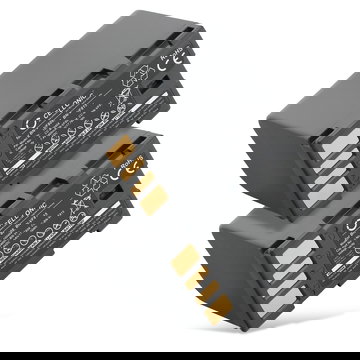 2x BN-VF808 BN-VF815 BN-VF823 Ersatz Akku für JVC GY-HM100 GS-TD1 GZ-MG120 -MG130 -MG275 -MG330 -MG340 -MG465 -MG530 GZ-HD7 GZ-MS95 - Kamera Ersatzakku - Kameraakku 2250mAh, Batterie