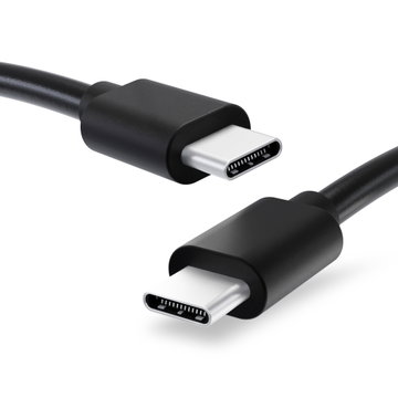 USB Kabel für ASUS Transformer T303UA / T302CA / ZenBook UX490UA / UX370UA - Ladekabel 1m 3A (PD 60W) PVC Datenkabel schwarz