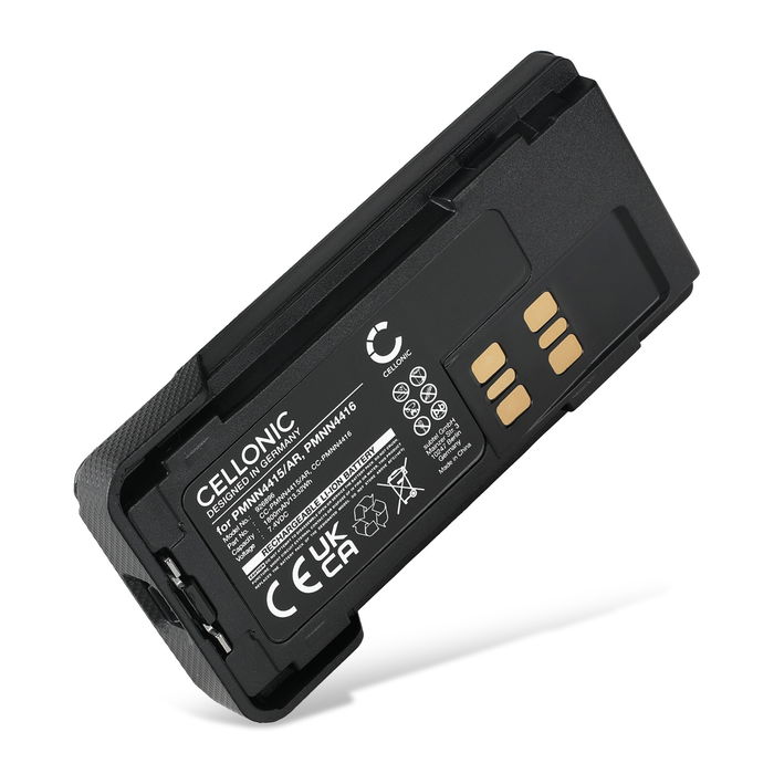 Akku für Motorola DP4400E, DP2400, DP2600, P8660, P8668, XIR P6600, P6620 1800mAh Li-Ion von CELLONIC