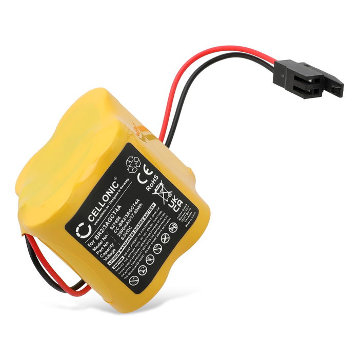 Akku für Panasonic A98L-0031-0025, BR-2/3AGCT4A, Allen-Bradley SLC-500, MicroLogix 1400, MicroLogix 1500 A98L00310025, BR2/3AGCT4A (2900mAh, 6V) von subtel