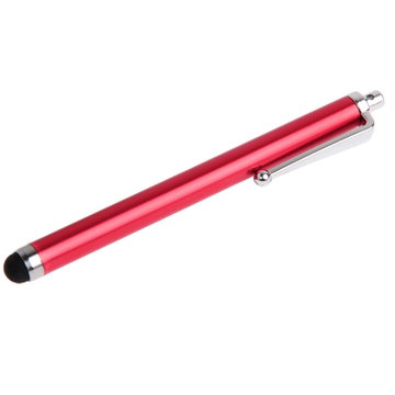 Touchscreen-Stylus-Stift für iPad, iPhone, Samsung, Kindle – Präziser kapazitiver Eingabestift für Tablets, Smartphones & Laptops – Rot