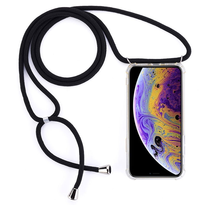 Handykette für Apple iPhone 11 Pro - Silikon, Transparent Tasche, Case, Etui, Hülle