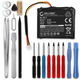 1x Battery (900mAh, 3.7V) + Tool-kit